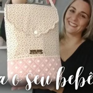 Necessaire de Bebê com Retalhos