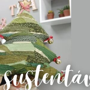 Árvore de Natal com Retalhos