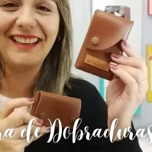 Carteira Compacta Sem Costura