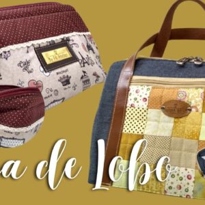Lancheira Térmica e Nécessaire Boca de Lobo